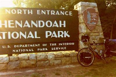 Skyline Drive Entrance Sign photo